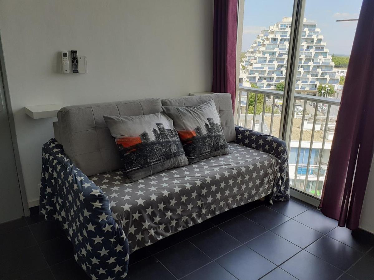 Grand Studio Avec Vue Mer A La Grande Motte - Clim Wifi Экстерьер фото